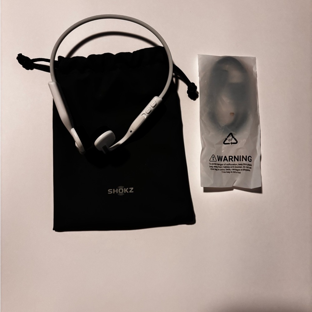 Shokz Open Move White Wireless Headphones ‘new out of box’